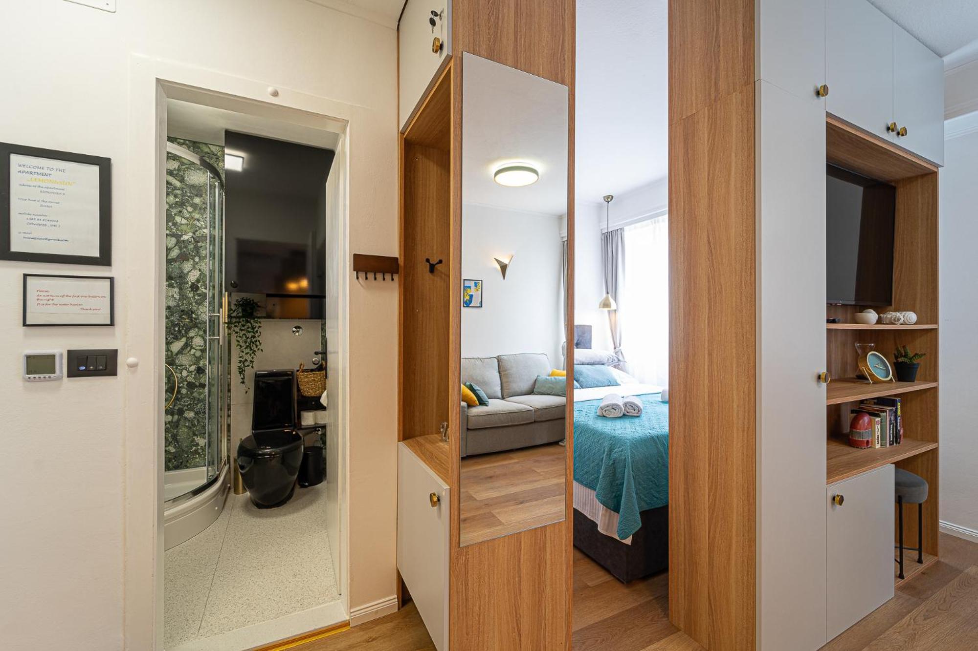 Studio Apartment Lemon & Sun Split Extérieur photo