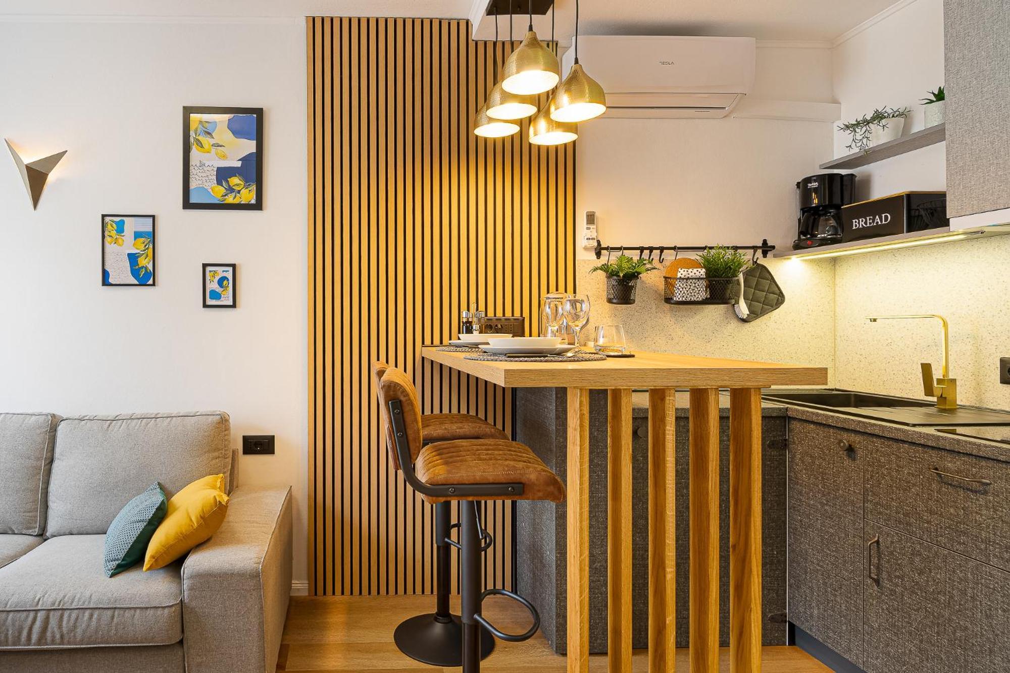 Studio Apartment Lemon & Sun Split Extérieur photo