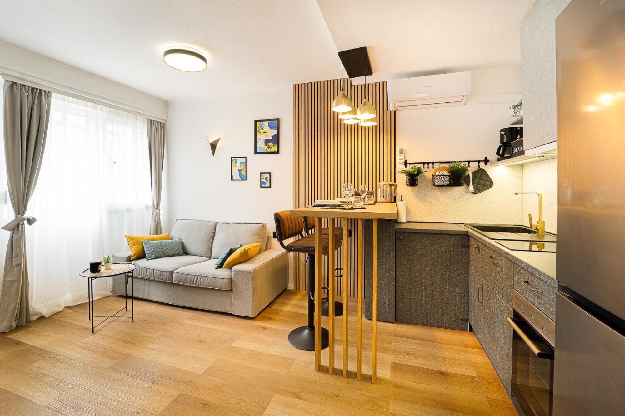 Studio Apartment Lemon & Sun Split Extérieur photo