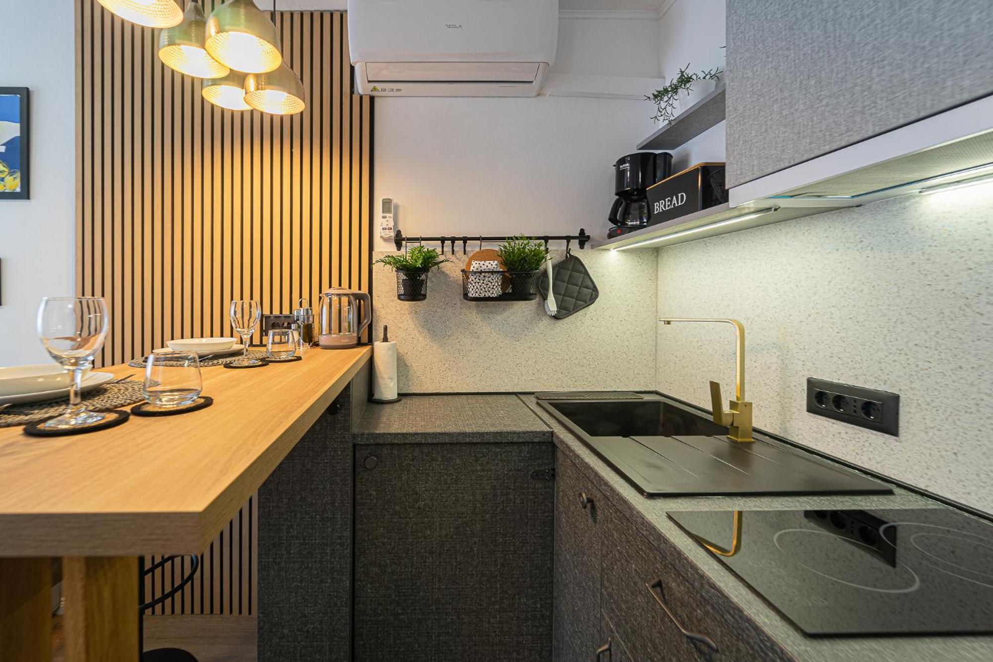 Studio Apartment Lemon & Sun Split Extérieur photo