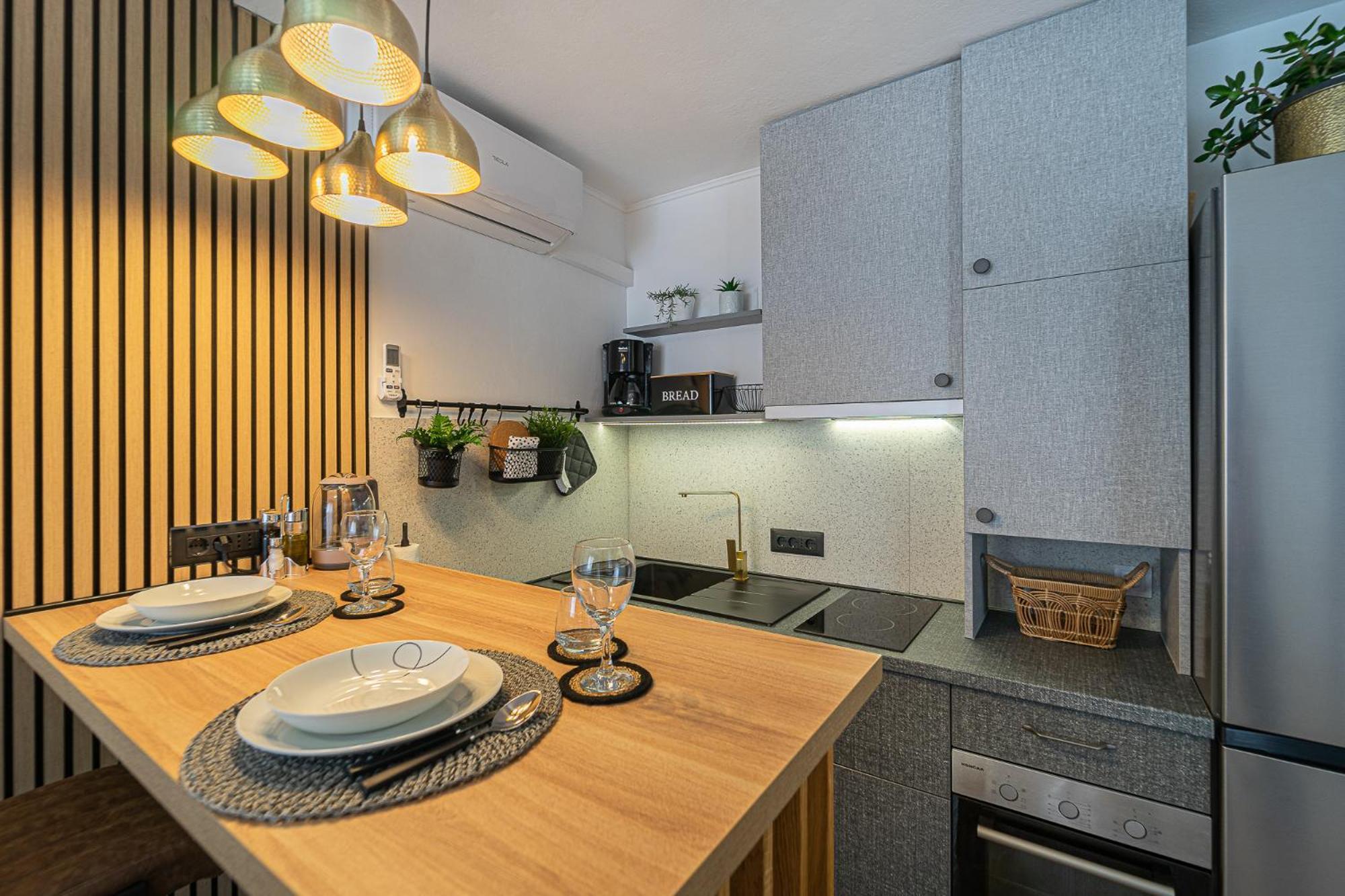 Studio Apartment Lemon & Sun Split Extérieur photo
